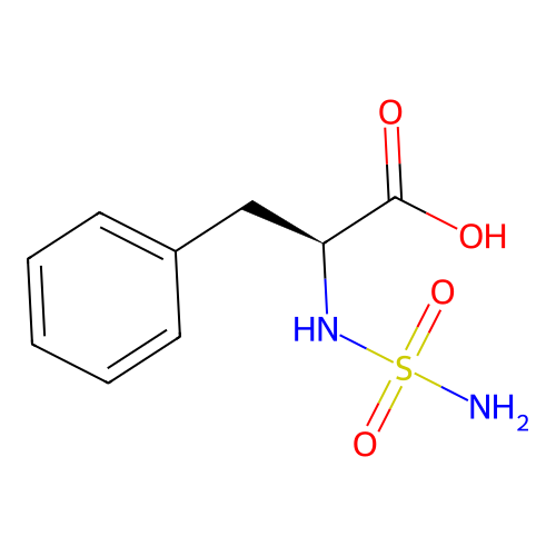 苯丙氨酸-N-磺酰胺 structure