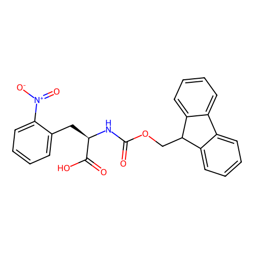 Fmoc-2-Nitro-D-Phenylalanine structure