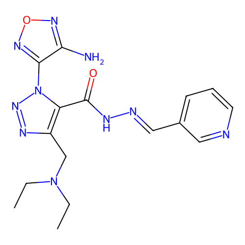 Chemical Compound (C16H20N10O2) structure