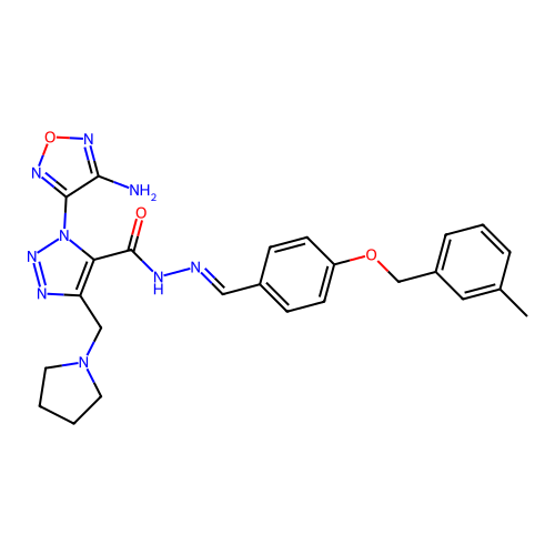 Chemical Compound (C25H27N9O3) structure