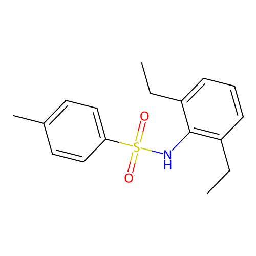 2',6'-Diethyl-p-toluenesulfonanilide structure
