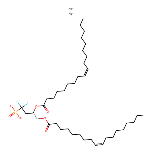 (3S) [1, 1-difluoro-3,4-bis(oleoyloxy) structure