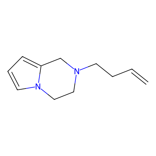2-but-3-enyl-3,4-dihydro-1H-pyrrolo[1,2-a]pyrazine structure