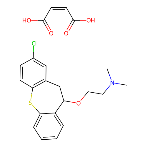 Zotepine impurity 11 structure