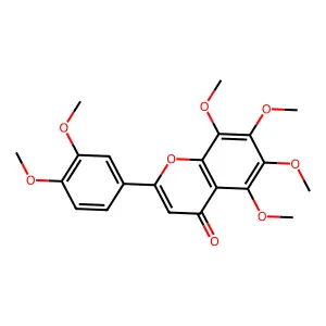 川陳皮素 structure