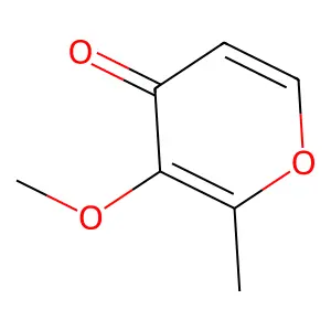 3-Methoxy-2-methyl-4H-pyran-4-one structure