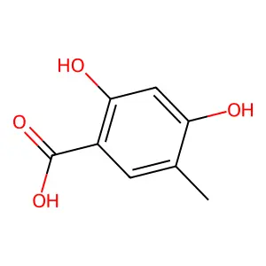 beta-Resorcylic acid, 5-methyl- structure