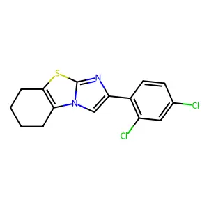 2-(2,4-Dichlorophenyl)-5,6,7,8-tetrahydroimidazo[2,1-b][1,3]benzothiazole structure