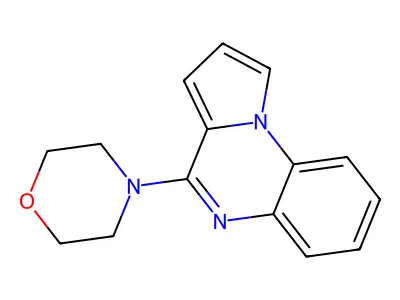 4-Morpholinopyrrolo[1,2-a]quinoxaline structure