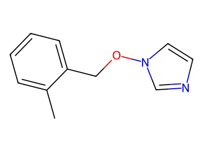 1-[(2-Methylphenyl)methoxy]imidazole structure