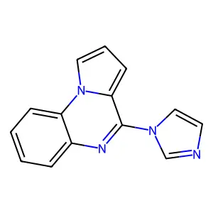 4-(1H-imidazol-1-yl)pyrrolo[1,2-a]quinoxaline structure