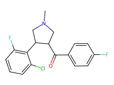 C18H16ClF2NO structure