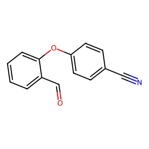 4-(2-Formylphenoxy)benzonitrile structure