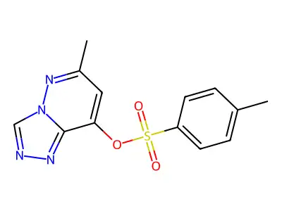 (6-Methyl-[1,2,4]triazolo[4,3-b]pyridazin-8-yl) 4-methylbenzenesulfonate structure