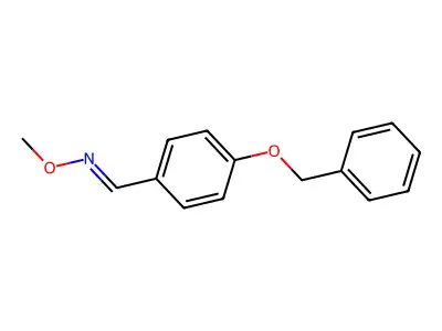 N-methoxy-1-(4-phenylmethoxyphenyl)methanimine structure