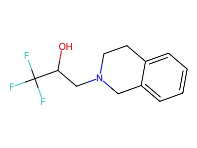 1,1,1-Trifluoro-3-(1,2,3,4-tetrahydroisoquinolin-2-yl)propan-2-ol structure