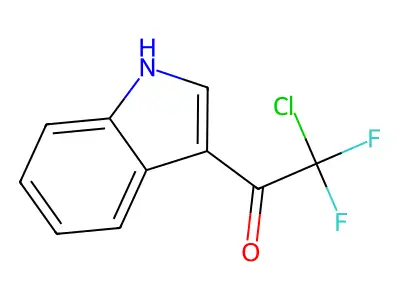 2-Chloro-2,2-difluoro-1-(1H-indol-3-yl)ethanone structure