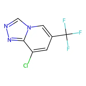 8-Chloro-6-(trifluoromethyl)-[1,2,4]triazolo[4,3-a]pyridine structure
