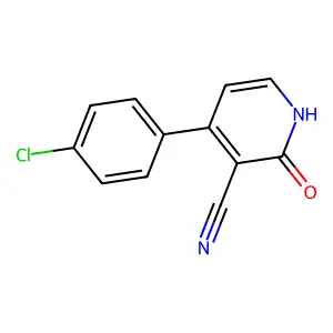 4-(4-Chlorophenyl)-2-hydroxynicotinonitrile structure