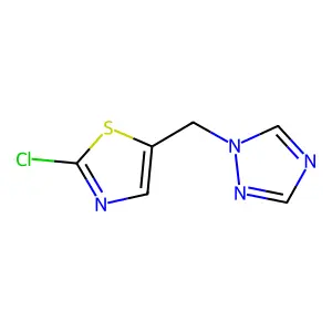 1-[(2-chloro-1,3-thiazol-5-yl)methyl]-1H-1,2,4-triazole structure