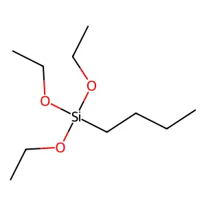 Butyltriethoxysilane structure