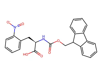 Fmoc-2-Nitro-L-Phenylalanine structure