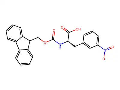 Fmoc-L-3-Nitrophenylalanine structure