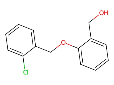 [2-(2-Chlorobenzyloxy)phenyl]methanol structure