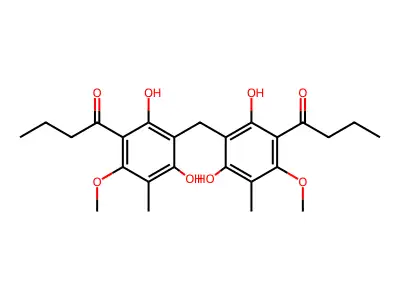 Pseudoaspidin structure