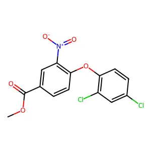 Methyl 4-(2,4-dichlorophenoxy)-3-nitrobenzoate structure