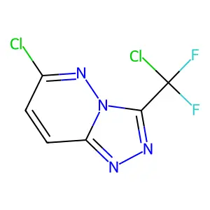 6-Chloro-3-[chloro(difluoro)methyl][1,2,4]triazolo[4,3-b]pyridazine structure