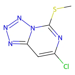 7-Chloro-5-methylsulfanyltetrazolo[1,5-c]pyrimidine structure