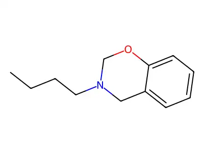 2H-1,3-Benzoxazine, 3-butyl-3,4-dihydro- structure