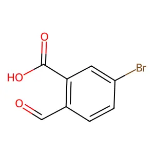 5-Bromo-2-formylbenzoic acid structure
