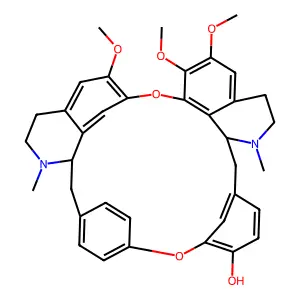 BERBAMINE structure