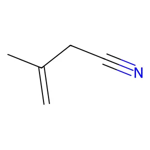 3-甲基-3-丁烯腈 structure