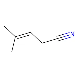 4-Methylpent-3-enenitrile structure