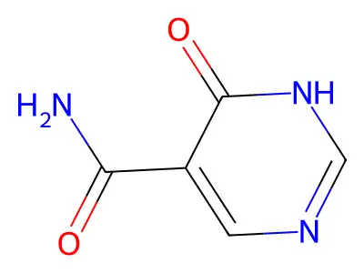 3,4-Dihydro-4-oxo-5-pyrimidinecarboxamide structure