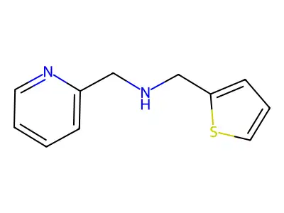 2-Pyridylmethyl(2-thienylmethyl)amine structure