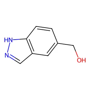 (1H-indazol-5-yl)methanol structure
