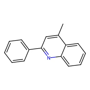 4-Methyl-2-phenylquinoline structure