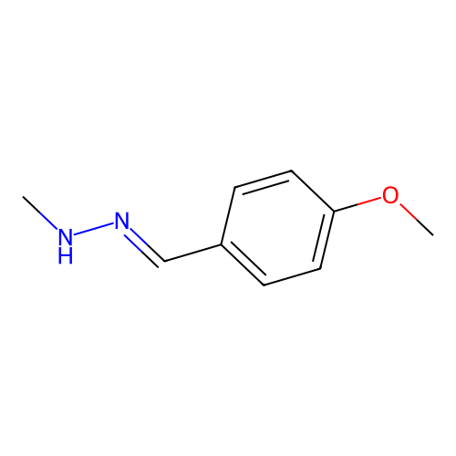 N-[(E)-(4-methoxyphenyl)methylideneamino]methanamine structure