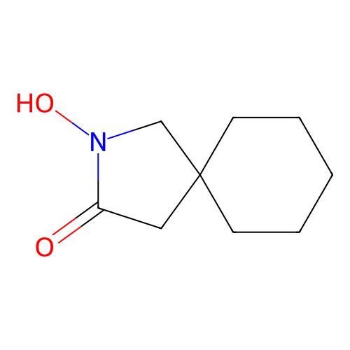 2-Hydroxy-2-azaspiro[4.5]decan-3-one structure
