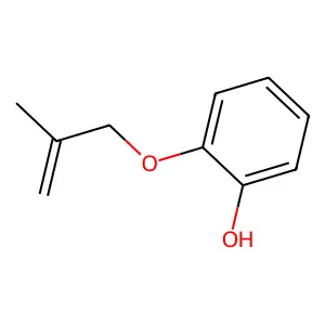 Phenol, 2-[(2-methyl-2-propen-1-yl)oxy]- structure
