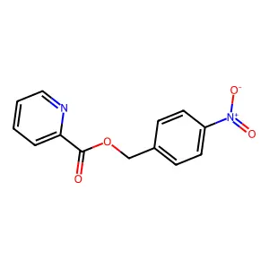 (4-Nitrophenyl)methyl pyridine-2-carboxylate structure