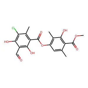 Chloroatranorin structure