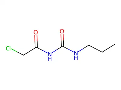 3-(2-Chloroacetyl)-1-propylurea structure