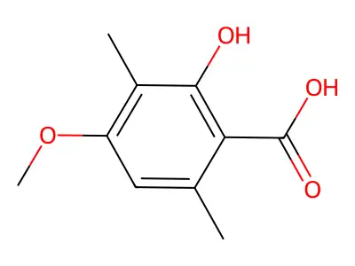 瑞藏酸 structure