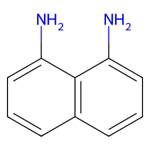 1,8-二氨基萘 structure