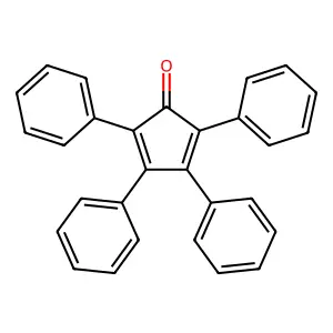 四苯基环戊二烯酮 structure